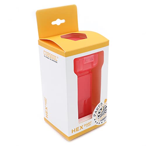 CUESOUL HEX Light Dart Case Red - color: Red