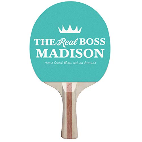 Infusion Ping Pong Paddle and Balls Boxed Gift Set - color: The Real Boss