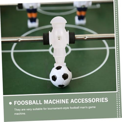PRETYZOOM 5Pcs Table Football Players Replacement Figurines Resin Foosball Men Accessories for Tabletop Game Football Machine Parts