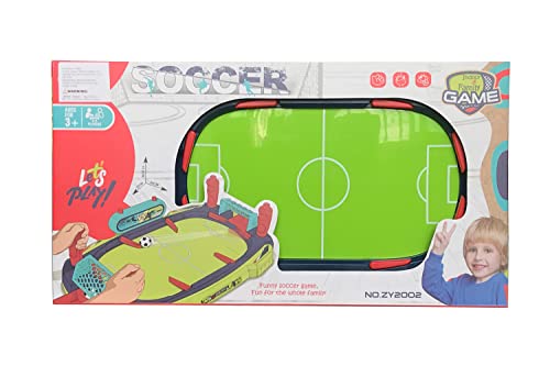 Dual Play Foosball Desktop Sports Games and Accessories, Mini Size - Fun, Portable, Foosball Tabletops Soccer for Family Friend Party