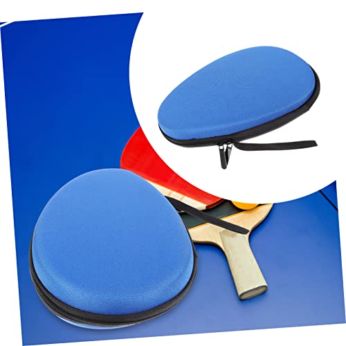 Toddmomy Table Tennis Paddle Bag Storage Case Ball Pocket Lightweight Compact Design for and Protection of Rackets and Balls