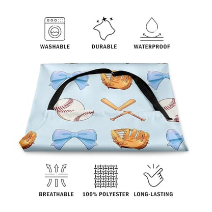 Castle Fairy Boy Soccer Kitchen Apron - color: Baseball Blue