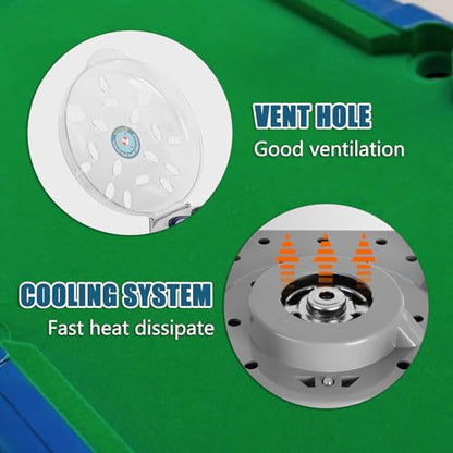 Pool Ball Cleaner,110V Automatic Billiard Ball Cleaner,Pool Ball Cleaner Machine,Electronic Pool Balls Polishing for 16 Billiard and Snooker Balls