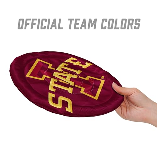 YouTheFan NCAA Iowa State Cyclones Flimzee Bean-Bag Flying Disc - style: Iowa State Cyclones