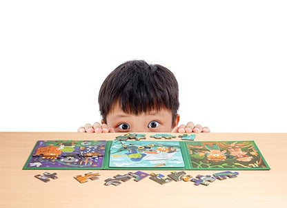 Stephen Joseph, 4 in 1 Magnetic Puzzles with 40 Pieces – Fun Game for Road Trips, Screen-Free Play, Travel Game for Kids, Magnetic On The Go Activity Set, Fairytale