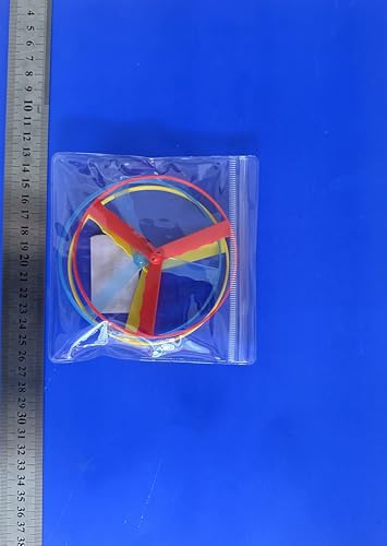 Glow in The Dark Replacement Spinners for Flying Disc Launcher Toy, KU Flying Backup Disc for Rechargeable Spinning Interactive Outdoor Game Shooter, Pack of 3