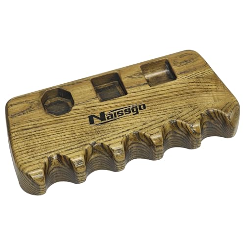 Cue Rest Cue Stick Holder Pool Cue Holder - style: Wood-5 Holes