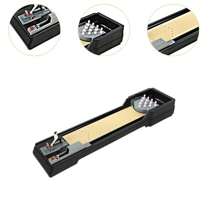 Tabletop Bowling Game Concentration for Playroom Family Game Indoor Outdoor
