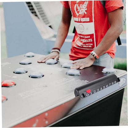 2pcs Hockey Table Scorekeepers Scoring Counters for Air Hockey Games Sturdy Tabletop Accessories for Accurate Game Tracking