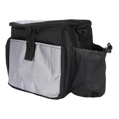 Omabeta Disc Bag Spacious Portable with Adjustable Shoulder Strap and Multiple Pockets for Disc Golf Enthusiasts Made of Durable 420D Polyester