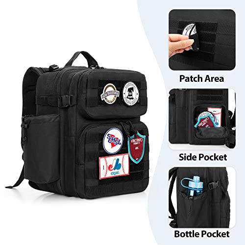 DSLEAF Cornhole Backpack, Cornhole Bag Holds 16-24 Cornhole Bags with Padded Shoulder Straps and Cushioned Lumbar for Comfort, Extra Pockets for Essentials (Patent Design)