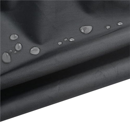 1pcs 7ft/8ft/9ft Black/Sliver Billiard Table Dust Cover Oxford Cloth Dustproof Protector(Black,8ft)