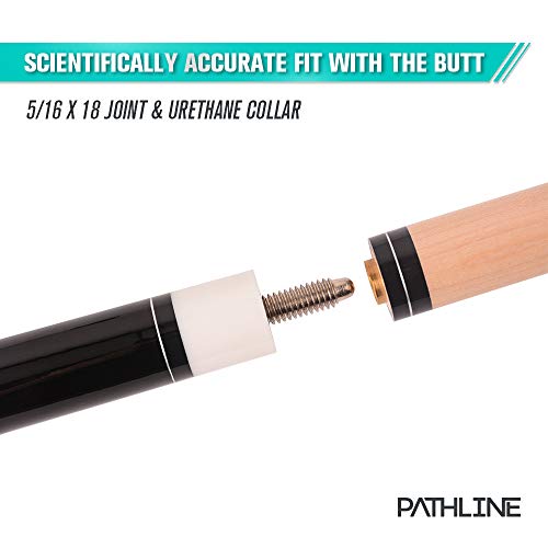 Pool Cue Stick - 58 inch Canadian Maple Billiard Pool Stick - color: Purple, size: 19oz
