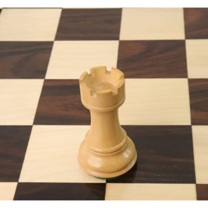RoyalChessMall -4.1" Pro Staunton Wooden Chess Pieces Only Set - Weighted Rosewood - style: Rosewood