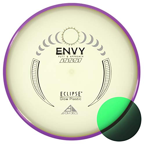 Axiom Discs Eclipse Glow 2.0 Envy Disc Golf Putter (Colors May Vary)