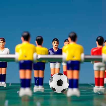 BQSPT 32mm Foosball Balls Foose Balls Table Soccer Game Replacement Foosballs 16pcs,Foosball Multicolor Official 32mm Mini Table Footballs Ball Accessory (16 Pack)