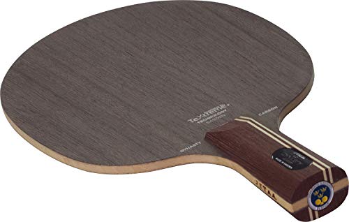 STIGA Table Tennis Racket, Forgiveness Model, Dynasty Carbon, Pen Holder, for Attacks, Includes Special Materials | Pen Holder - style: Chinese Style Pen
