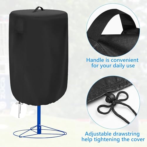 Professional Disc Golf Target Cover, Water Resistant UV Protection Practice Basket Cover, Quick Install for Indoor Outdoor Sports Gear