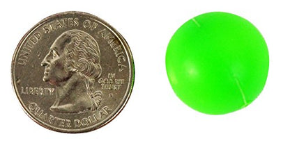 Fairly Odd Novelties 3/4" Mini Ping Pong/Table Tennis/Beer Pong Round Balls (100 Pack), 19mm, Green - color: Green