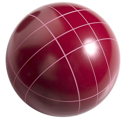 Triumph Sports Competition 100mm Resin Bocce Ball Outdoor Game Set with Carrying Bag for Easy Storage,Multi,One Size,35-7103-3