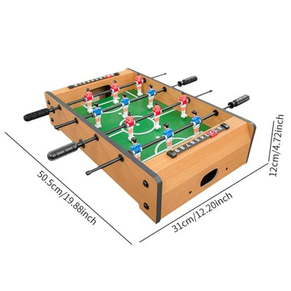Foosball Table Indoor Fun Educational Portable for Playroom Family Night