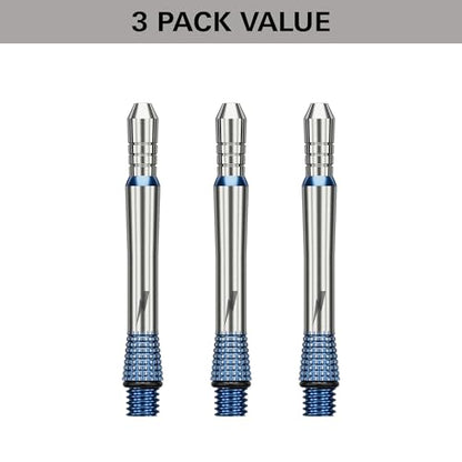 Target Darts Phil Taylor Gx2 Raw Power Titanium Dart Shaft, Short/Intermediate/Medium | Player Edition Aluminium Shafts, 2BA Thread, Professional Dart Accessories - size: Intermediate (28mm)