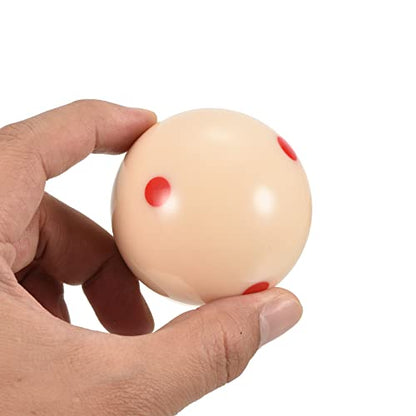 PATIKIL Pool-Billiard Cue Ball, Pro Cup Cue Ball Practice Training Pool Ball for Billiard Room Game Room - color: Red/Blue