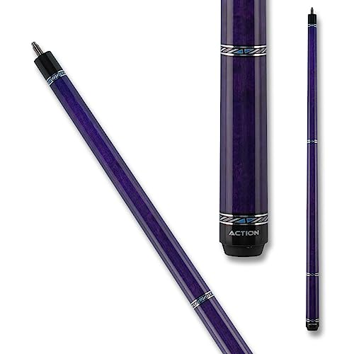 Action Value Billiards Pool Cue Stick - Blue Metallic - color: Multi, size: 20oz