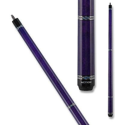 Action Value Billiards Pool Cue Stick - Blue Metallic - color: Multi, size: 20oz