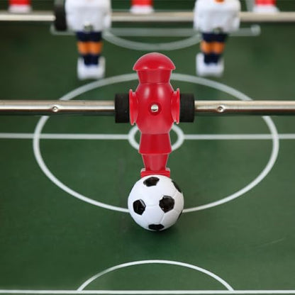 Homoyoyo 4pcs Foosball Men Replacement, Football Players Parts Foosball Man Table Player Football Machine Accessories - color: Red