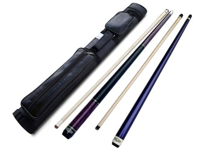 Combo Deal ! Champion Constellation Pool cue and Nemesis Jump and Break cue, Pro Taper,2X2 Cue Case, Two Champion Gloves - size: Jump break cue 20oz, Playing cue 19oz, style: Model 4