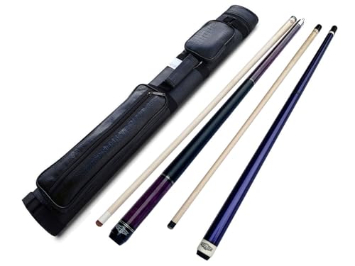 Combo Deal ! Champion Constellation Pool cue and Nemesis Jump and Break cue, Pro Taper,2X2 Cue Case, Two Champion Gloves - size: Jump break cue 19oz, Playing cue 20oz, style: Model 4