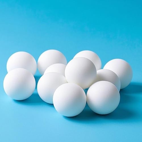 XIPEGPA 30 PCS Table Tennis Balls Ping Pong Balls 40mm Entertainment Plastic Balls for Game Party Sports Activities Fun Games Handicrafts