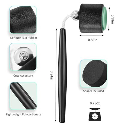 TAOM Chalk Holder, Pool Chalk Holder, Pool Cue Chalk Holder, Billiards Accessories and Equipment for TAOM V10 Chalk, TAOM Pyro and Generic Cue Chalk as Pocket TAOM Round Chalk Holder