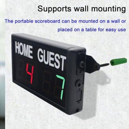 Portable LED Digital Scoreboard Multi-Sport Electronic Scoreboard