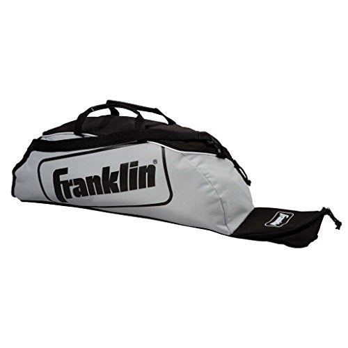 Franklin Sports Youth Baseball + Softball Bat Bag - Boys + Girls Tee Ball, Softball + Baseball Bag for Kids - color: Gray