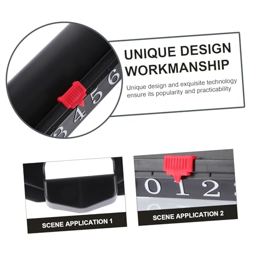 2pcs Hockey Table Scorekeepers Scoring Counters for Air Hockey Games Sturdy Tabletop Accessories for Accurate Game Tracking