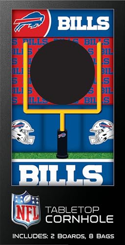 MasterPieces Officially Licensed NFL Tabletop Cornhole for Adults - style: Buffalo Bills