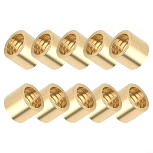 Brass Billiard Cue Tip Hoop Ferrule, Snooker Pool Cue Repair Replacement Ring, Metal Collar for Cue Tip Maintenance, Multiple Sizes Available(11mm) - size: 11mm