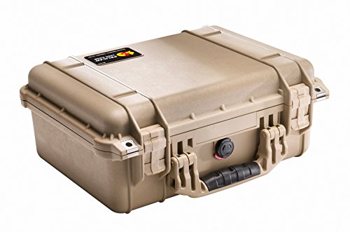 Pelican 1450 Case With Foam (Desert Tan) - color: Desert Tan, style: With Foam