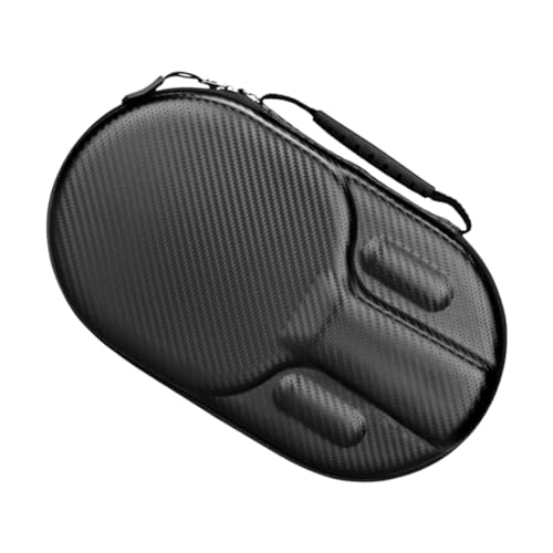 Table Tennis Paddle Case Racket Protector Protective Dustproof Hard Shell Practice Holder Storage Bag for 2 Paddles 4 Balls