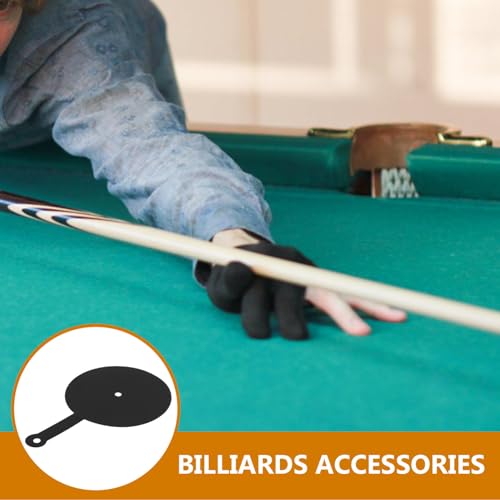 PRETYZOOM 2pcs Billiard Aim Trainer Dots Pool Cue Spot Markers for Skill Improvement and Aiming Aid, Plastic Material, Suitable for Daily Practice and Competitive Play