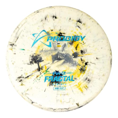 Prodigy Disc PA-3 300 Fractal | Straight Disc Golf Putter | Firm Grippy Plastic | Straight Disc Golf Approach Disc | Beaded Disc Golf Putter | Colors May Vary - color: 300-Soft