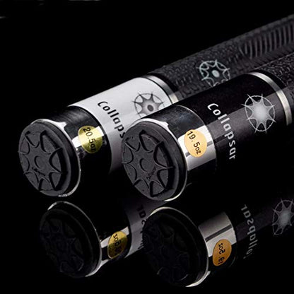Collapsar R Series 58Inch 2-Pieces Maple Billiard Pool Cue Stick PU Grip