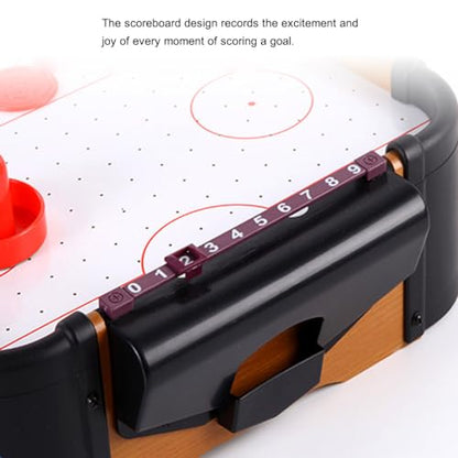 Mini Air Hockey Table, Air Hockey Tabletop Game Machine, Home Leisure Sports Arcade Table Games for Kids and Adults