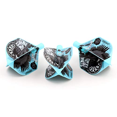 CUESOUL TERO AK4 Dart Flight Standard Shape/Shield Shape/Diamond Shape - color: Standard Shape-Blue Eagle