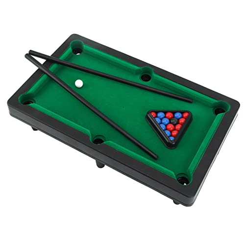 Mini Pool Table Set Portable Desktop Billiard Game for Kids, Compact Miniature Pool Table Home, Office, or Dorm Room