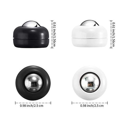 Gejoy Mini Shuffleboard Replacement Puck Tabletop Equipment Rollers Set Shuffleboard Curling Accessories - color: White, Black, Blue, Orange