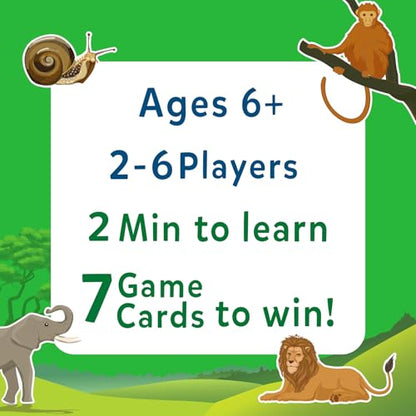 Skillmatics Guess in 10 Animal Planet, Card Game, Perfect for Boys, Girls, Kids, Teens, Adults Who Love Animals, Trivia Games, Travel Games, Screen-Free Fun, Gifts for Ages 6, 7, 8, 9, 10, and Up - style: 1. Animal Planet