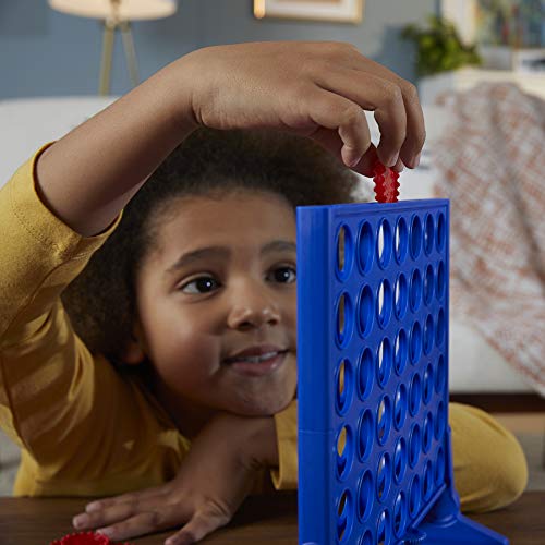Connect 4 Hasbro Gaming Classic Grid, 4 in a Row Game, Strategy Board Gamesfor Kids, 2 Playersfor Family and Kids, Easter Gifts forBoys and Girls, Ages 6+, ONE Size (Pack of 2) - size: ONE SIZE (Pack of 2)